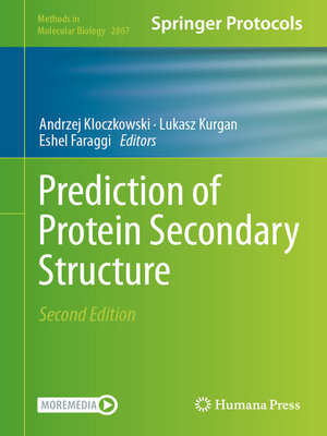 cover image of Prediction of Protein Secondary Structure